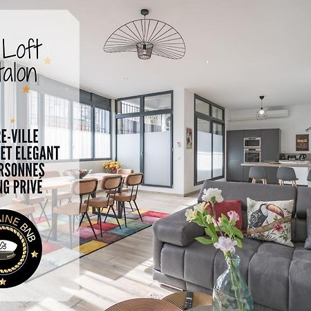 特鲁瓦Loft Courtalon - Haut Standing - Patio - Parking Prives公寓 外观 照片