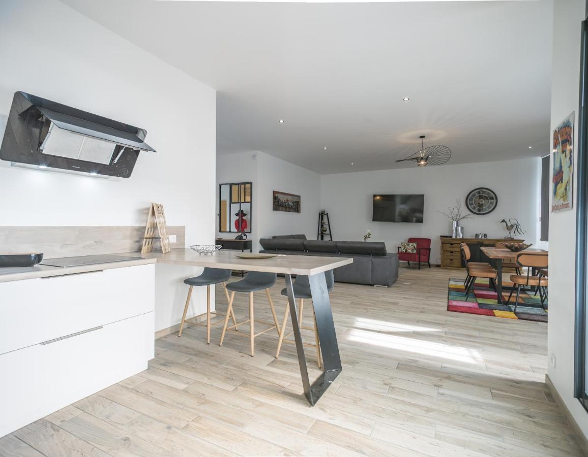特鲁瓦Loft Courtalon - Haut Standing - Patio - Parking Prives公寓 外观 照片