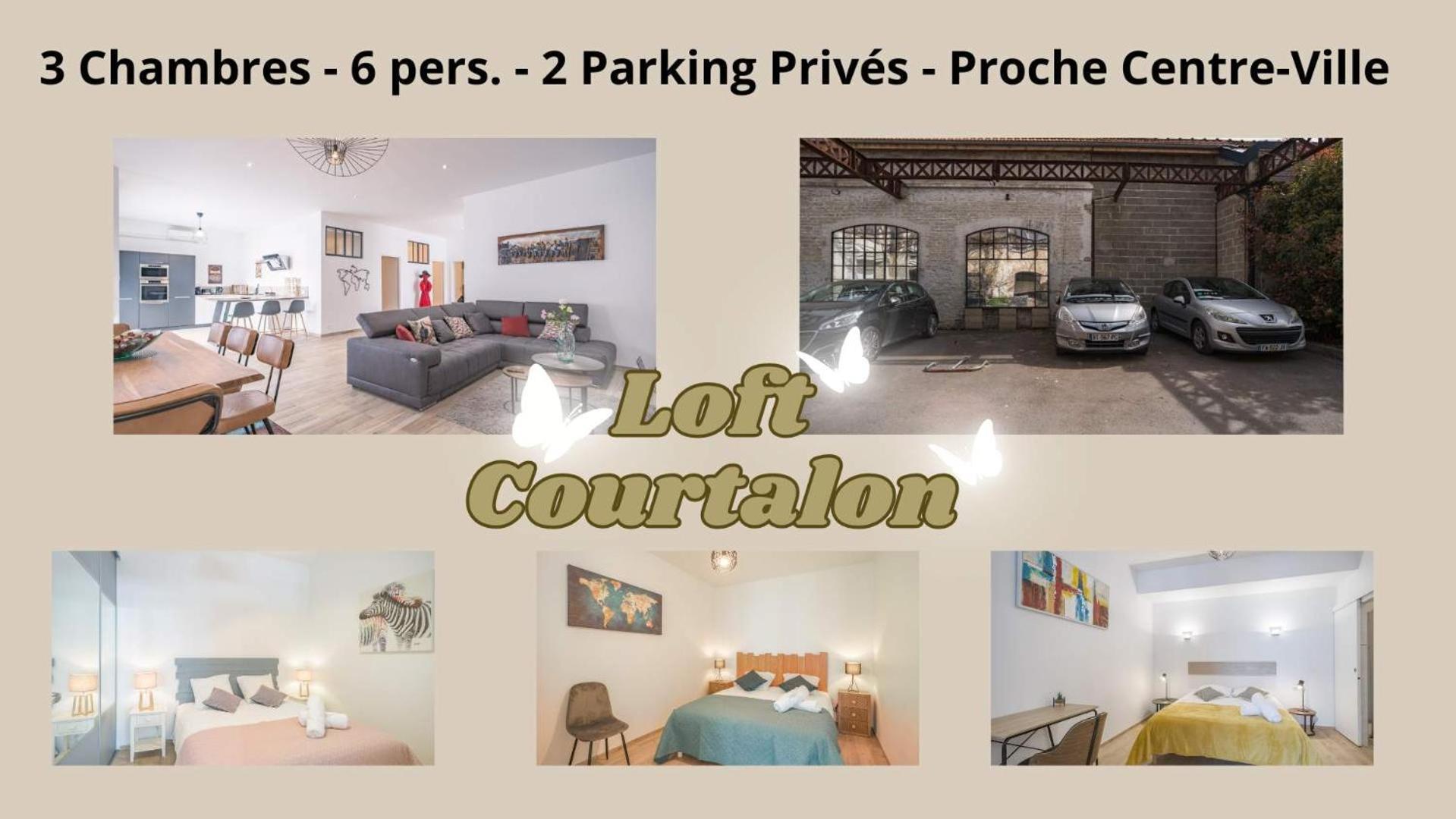 特鲁瓦Loft Courtalon - Haut Standing - Patio - Parking Prives公寓 外观 照片