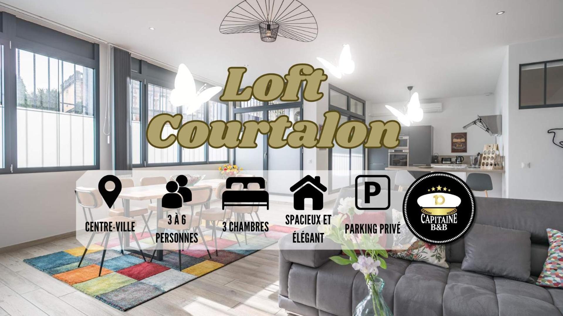 特鲁瓦Loft Courtalon - Haut Standing - Patio - Parking Prives公寓 外观 照片